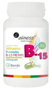 Aliness Witamina B Complex B-15 METHYL x 100 kaps.