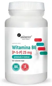 Aliness Witamina B6 (P-5-P) 25mg x 100 tabletek