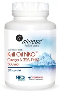 Aliness Krill Oil NKO™ Omega 3 500mg x 60 kaps.