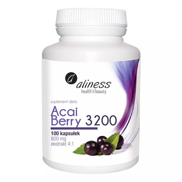 Acai Berry 3200 + chrom, acerola  x 100 kaps.