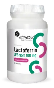 Aliness Lactoferrin LFS 95% 100mg x 60 kaps.