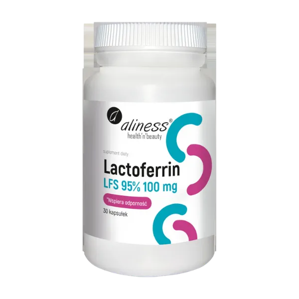 Lactoferrin LFS 95% 100 mg x 60 kaps