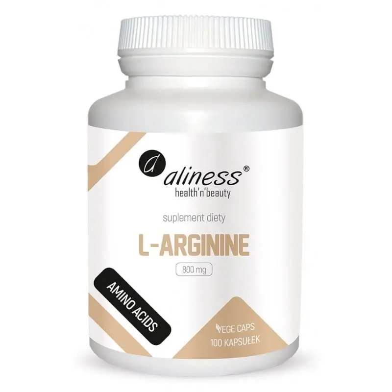 L-Arginine 800mg x 100 kaps.