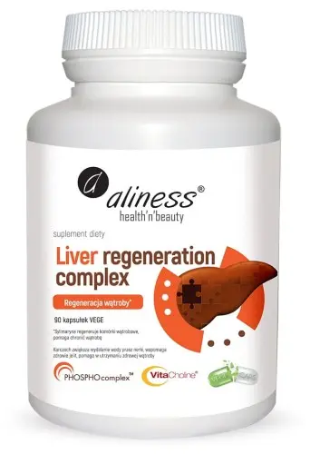 Aliness Liver Regeneration Complex x 90 kaps.
