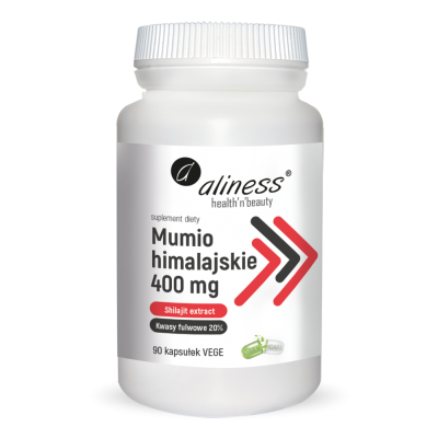 Mumio himalajskie (Shilajit extract) 400mg  x 90 Vege caps.