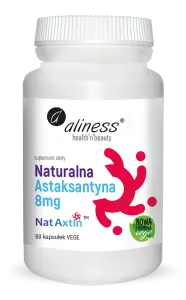 Aliness Naturalna Astaksantyna NatAxtin® 8mg x 60 kaps.