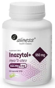 Aliness Inozytol+ myo/D-chiro 650mg x 100 kaps.