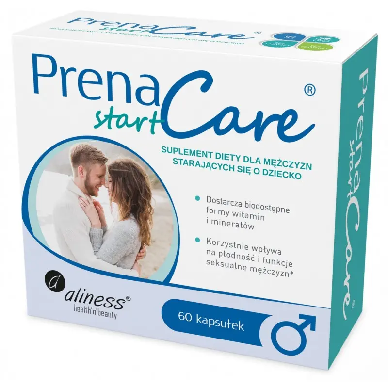 PrenaCare® START dla mężczyzn x 60 kapsułek vege