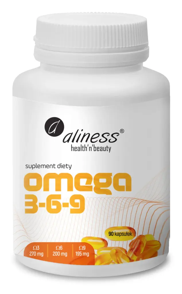 Aliness Omega 3-6-9 270/200/195mg x 90 kaps.