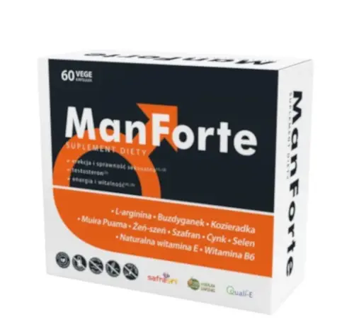 ManForte dla Mężczyzn x 60 vege kaps.