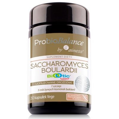 ProbioBALANCE, Saccharomyces Boualardii 5 mld/250mg x 30 vege caps.