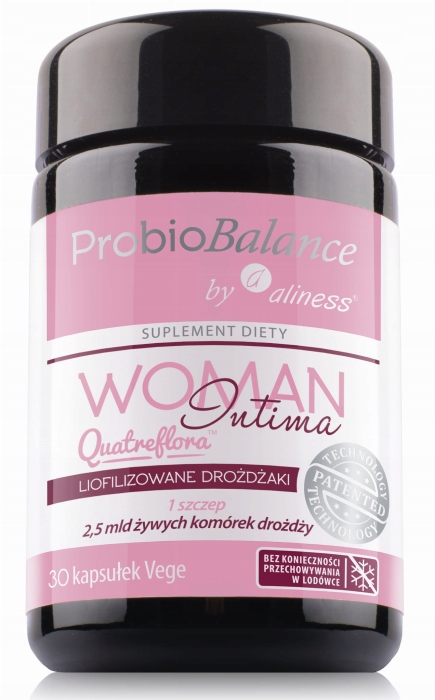 ProbioBALANCE, Woman Intima Quatreflora 2,5 mld x 30 vege caps.