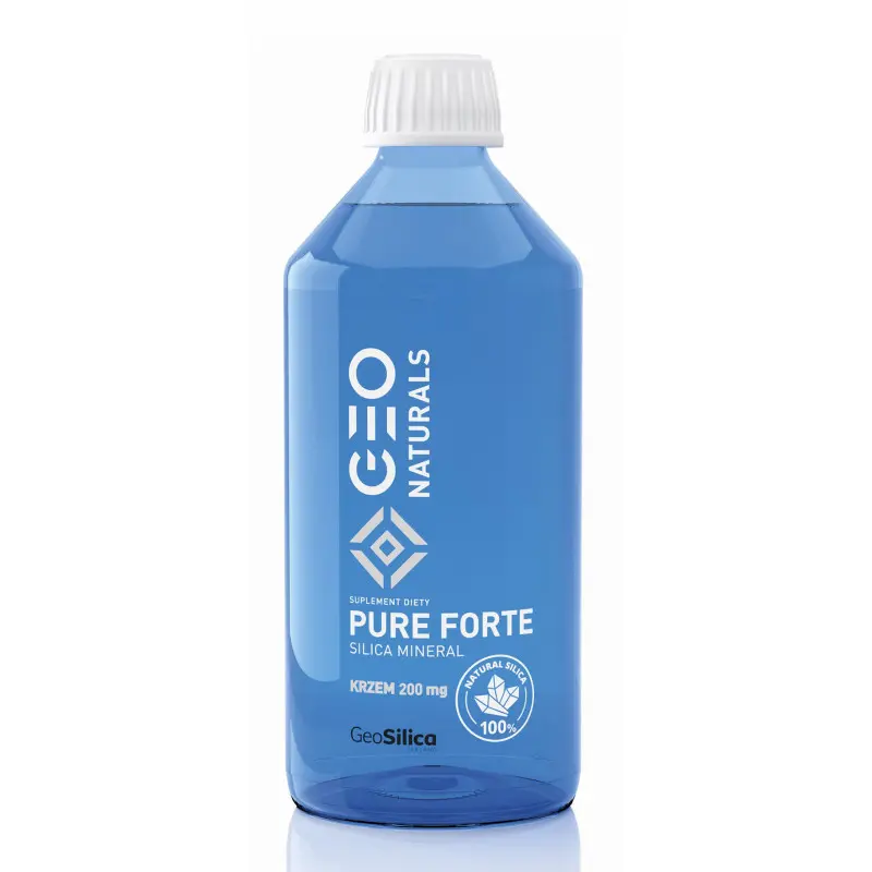 GEONATURALS, PURE SILICA FORTE - Krzem Forte 200 mg x 500 ml