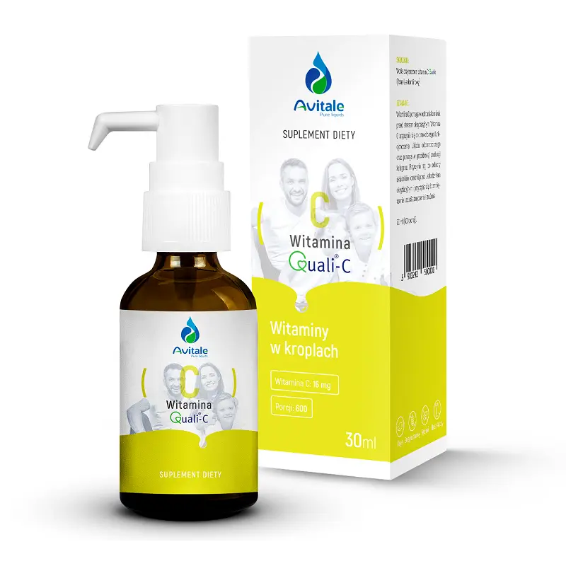 Witamina C Quali-C® 16 mg  (kwas L-askorbinowy) 30 ml