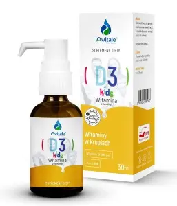 Witamina D3 KIDS 400 z lanoliny Olive 30ml