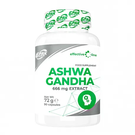 6PAK ASHWAGANDHA 90cap