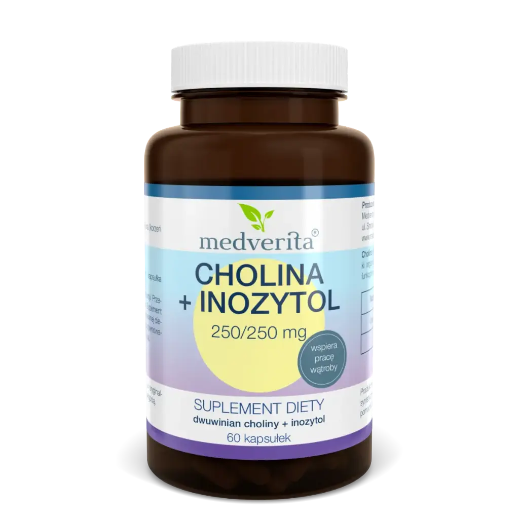 Medverita Cholina + Inozytol x 60 kaps.