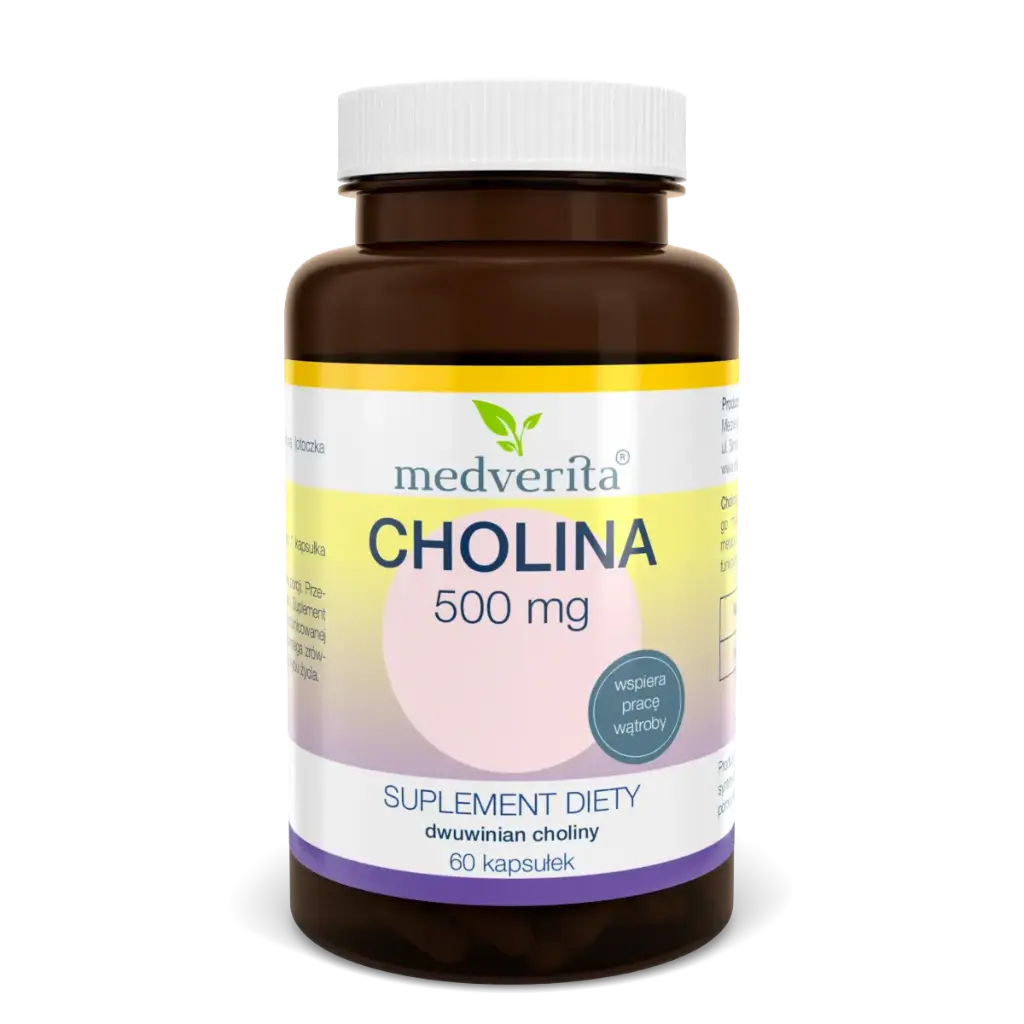 Medverita Cholina 500mg x 60 kaps.