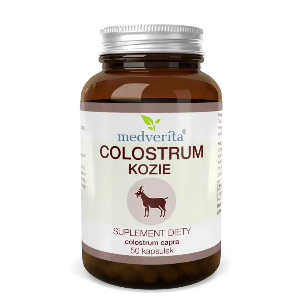Medverita Colostrum Kozie 500mg x 50 kaps.