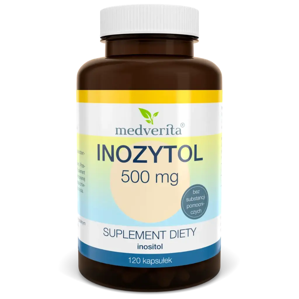 Medverita Inozytol 500mg x 120 kaps.