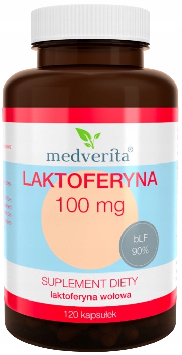 Medverita Laktoferyna 100 mg 60 kapsułek
