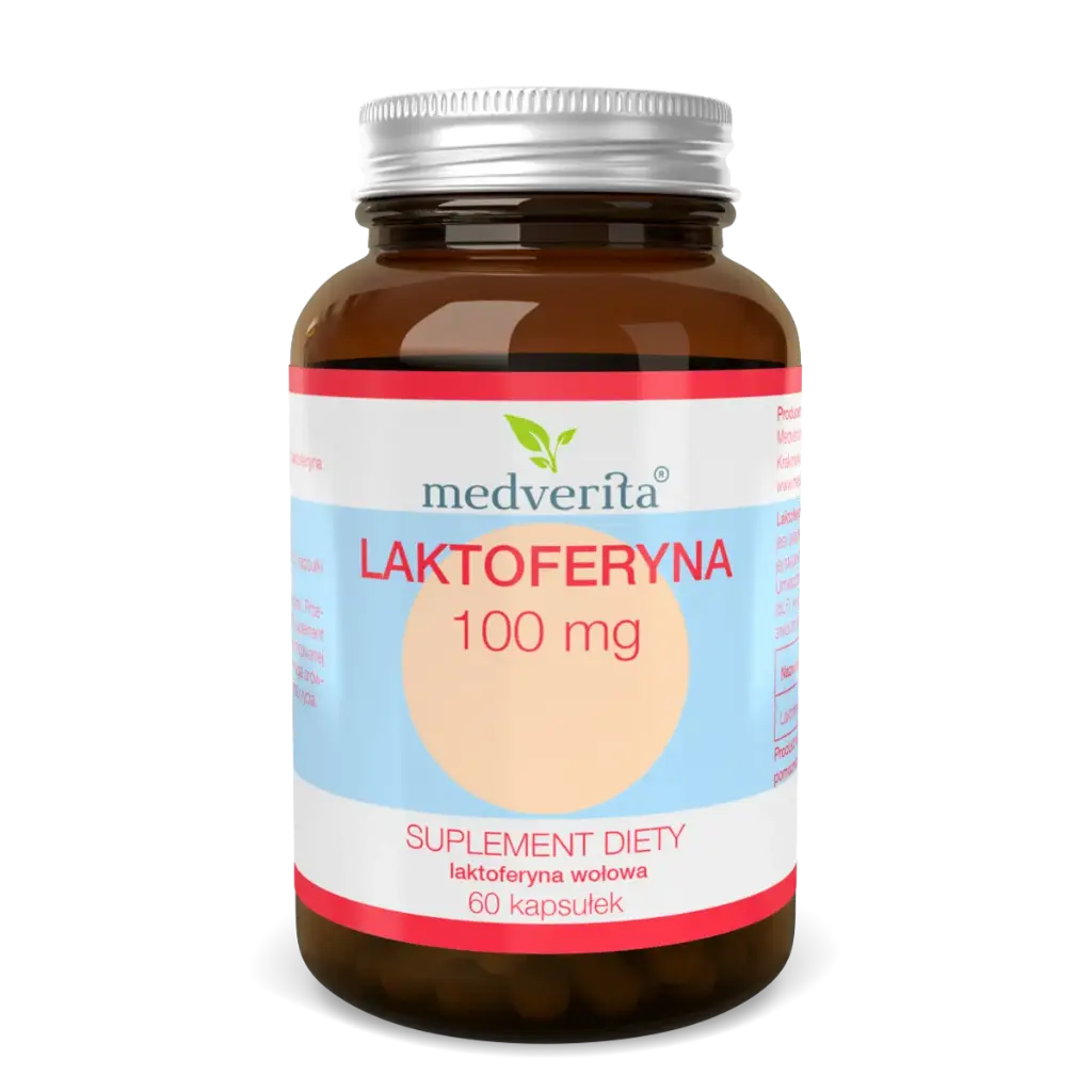 Medverita Laktoferyna 100mg x 60 kaps.