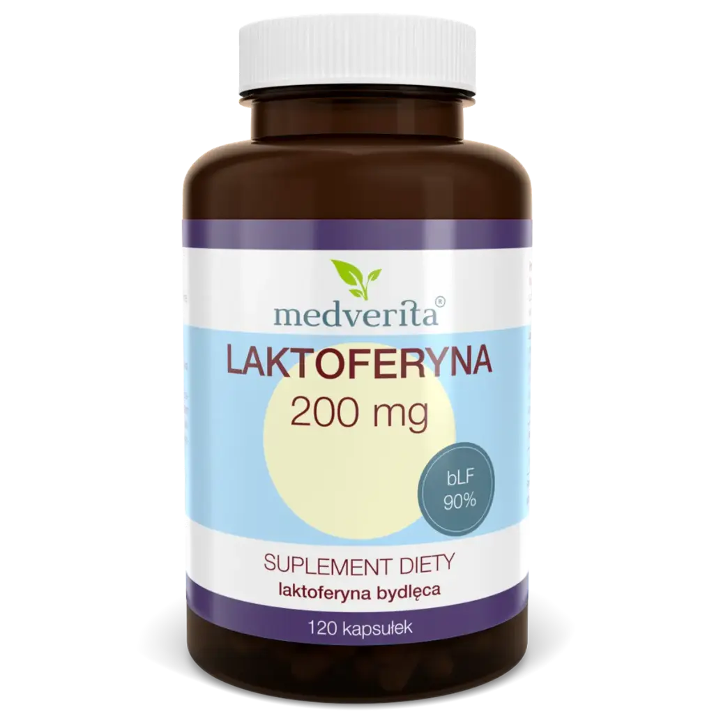 Medverita Laktoferyna Forte 200mg x 120 kaps.