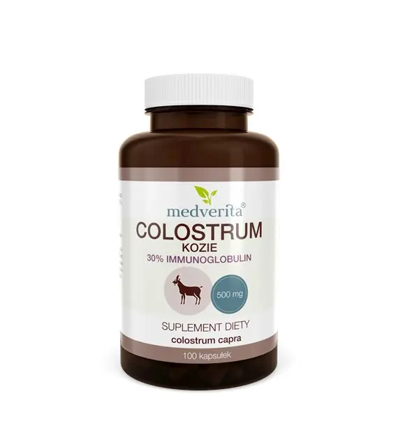 Medverita Colostrum Kozie 500 mg 100 kaps.