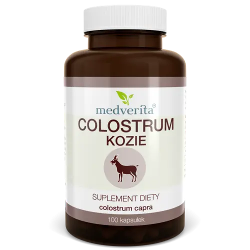 Medverita Colostrum Kozie 500mg x 100 kaps.