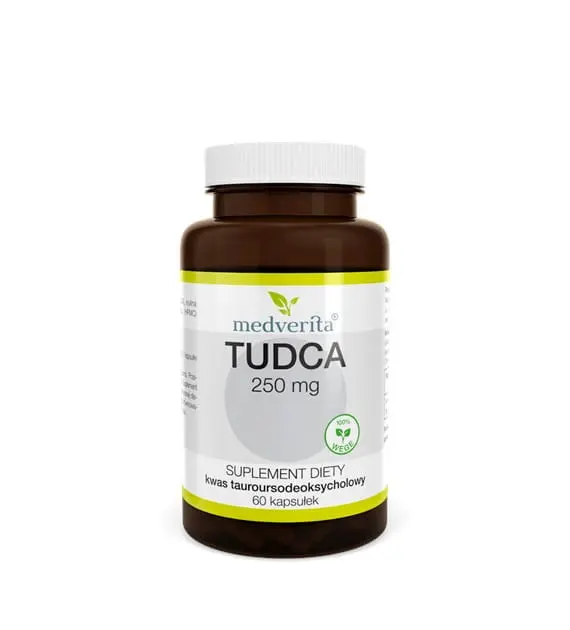 Medverita Tudca 250 mg 60 kapsułek