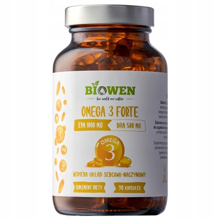 Omega 3 Forte EPA 1000 mg, DHA 500 mg (90 kaps) 