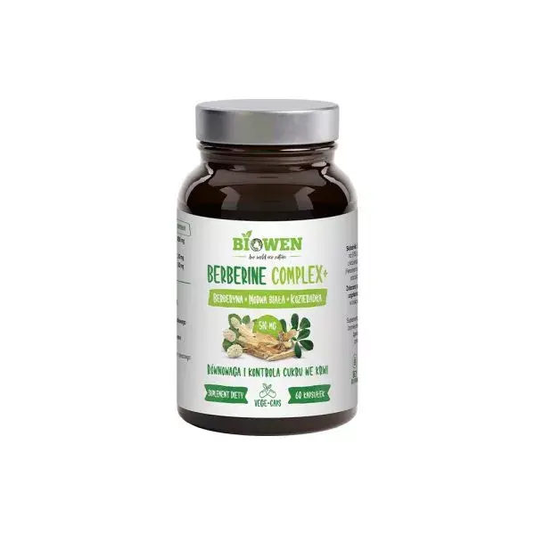 Biowen Berberine Complex+ 510 mg x 60 kaps.
