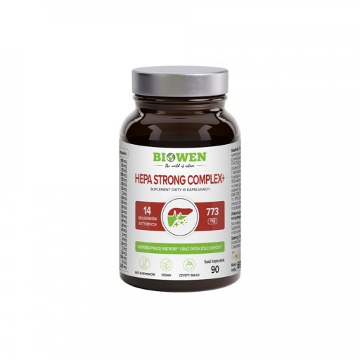 Biowen Hepa Strong Complex+ x 90 kaps.