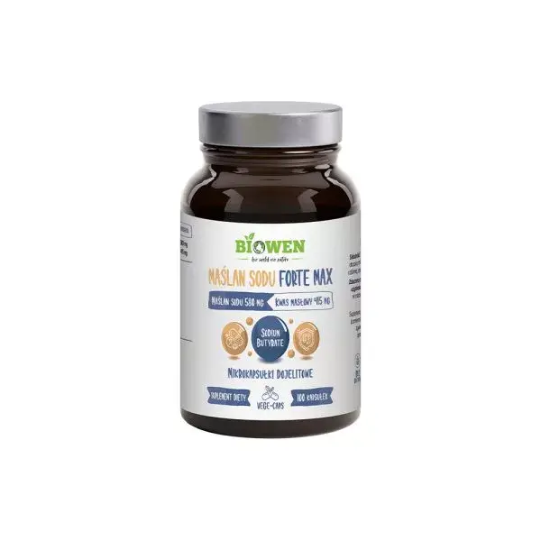 Biowen Maślan Sodu 580mg x 100 kaps.