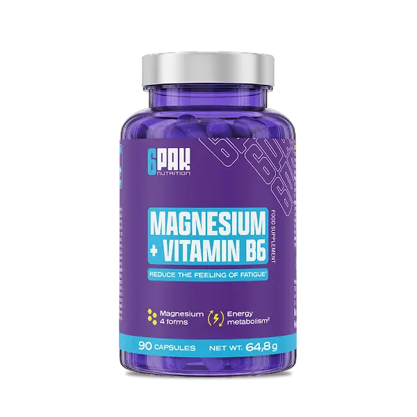 6PAK Magnesium + Vitamin B6 x 90 kaps.