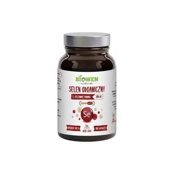 Biowen Selen Organiczny 200µg x 100 kaps.