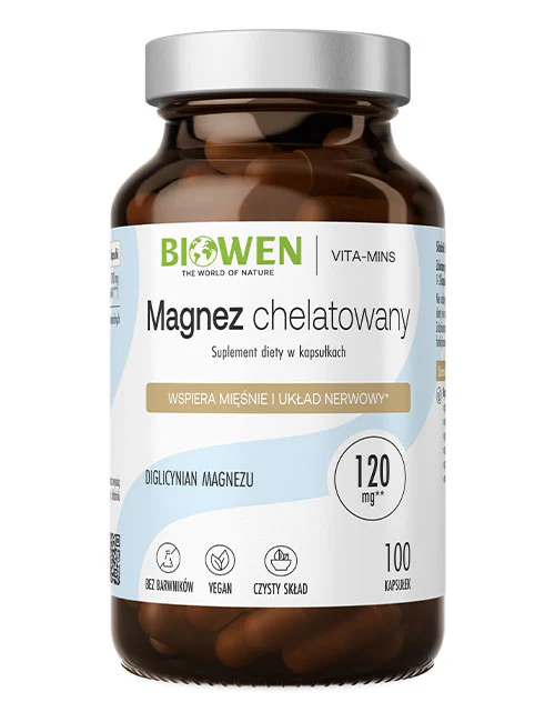 Biowen Magnez Chelatowany 840mg x 100 kaps.