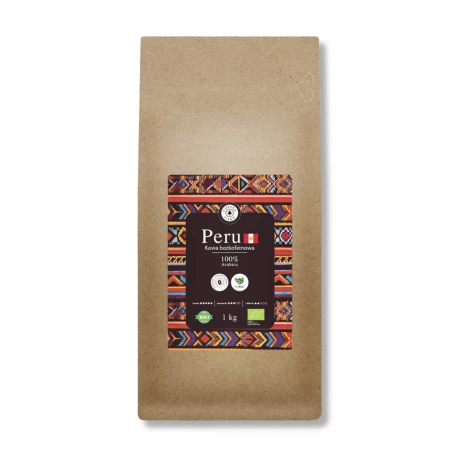 Aliness EcoBlik Kawa Peru Bezkofeinowa 1kg EKO