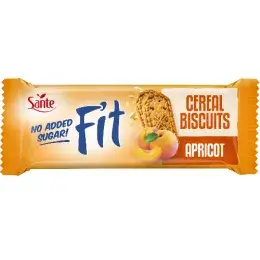 Fit Ciasteczka Zbożowe z Morelą Bez Cukru 50g