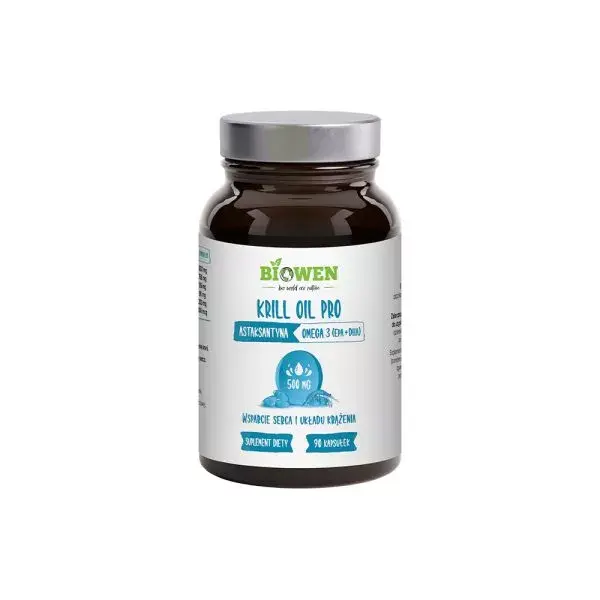 Biowen Krill Oil Pro (Olej z Kryla) x 90 kaps.