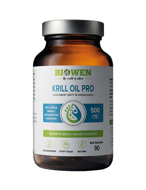 Biowen Krill Oil Pro (Olej z Kryla) x 90 kaps.