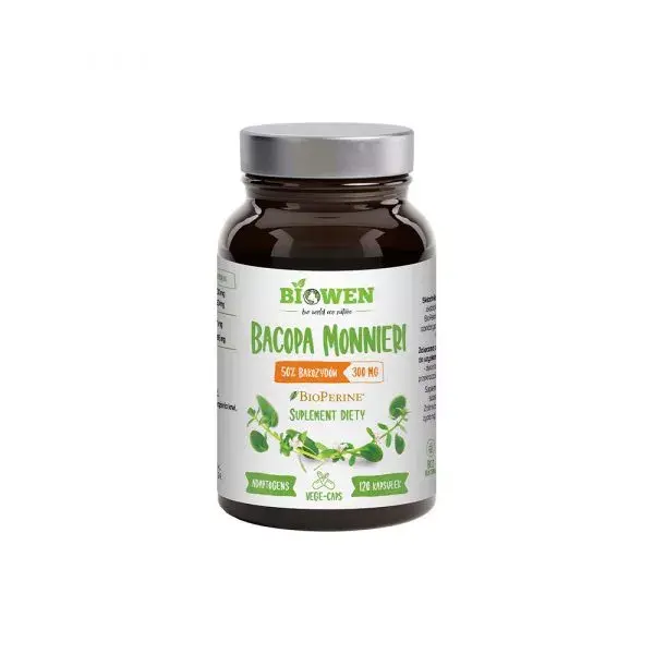 Biowen Bacopa Monnieri 300mg x 120 kaps.