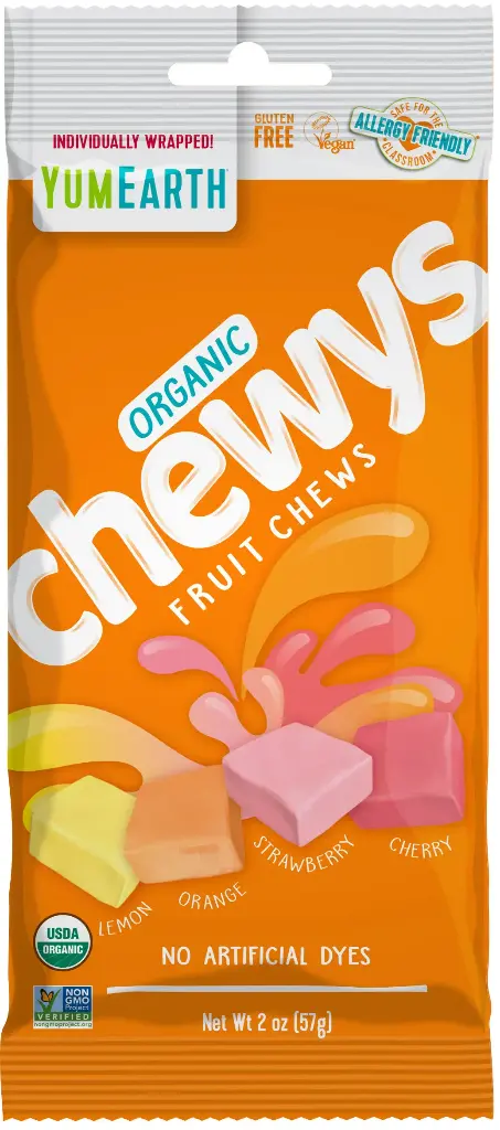 YumEarth Gumy Rozpuszczalne EKO (Chewys) 57g