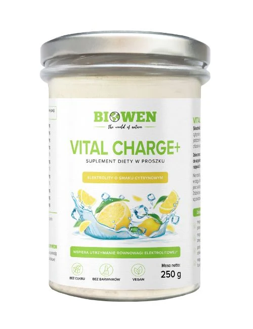 Biowen Elektrolity Vital Charge+ Cytryna x 250g