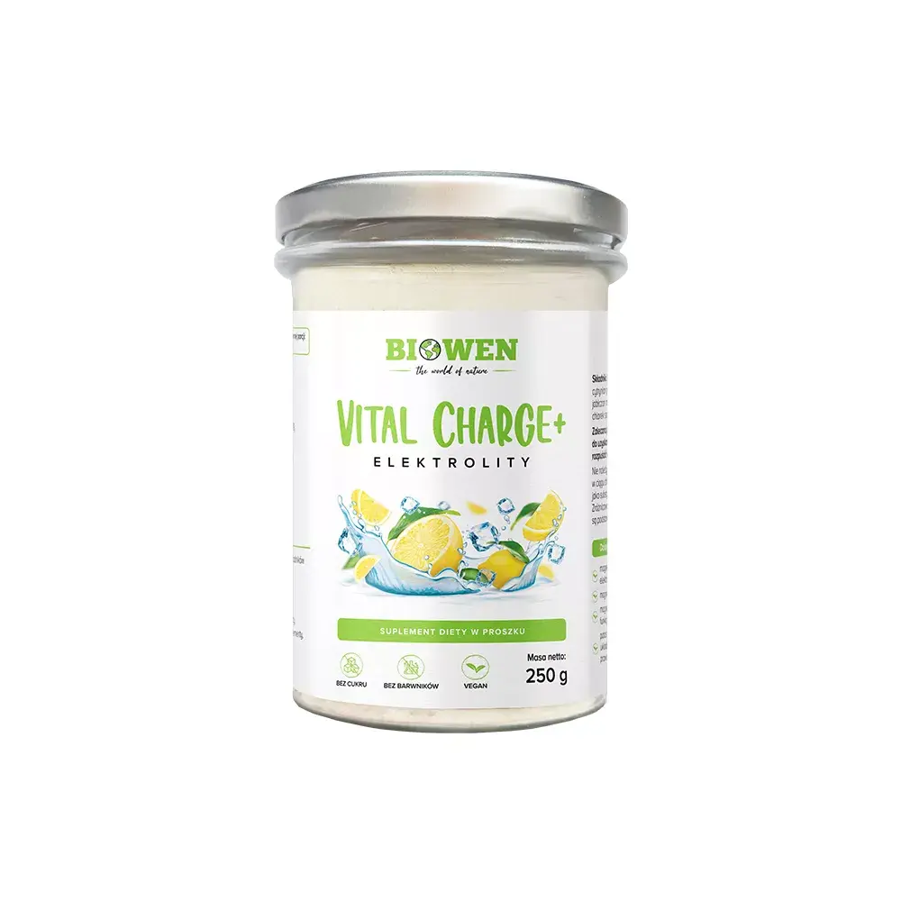 Biowen Vital Charge+ Cytryna (Elektrolity) 250g