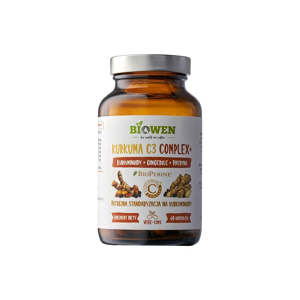 Biowen Kurkuma C3 Complex+ 5mg x 60 kaps.