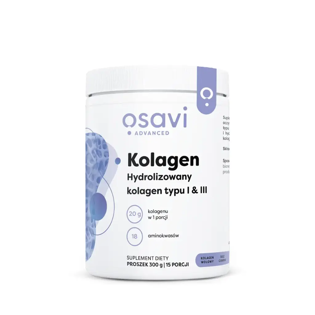 Osavi Kolagen Hydrolizowany Typu I & III x 300g
