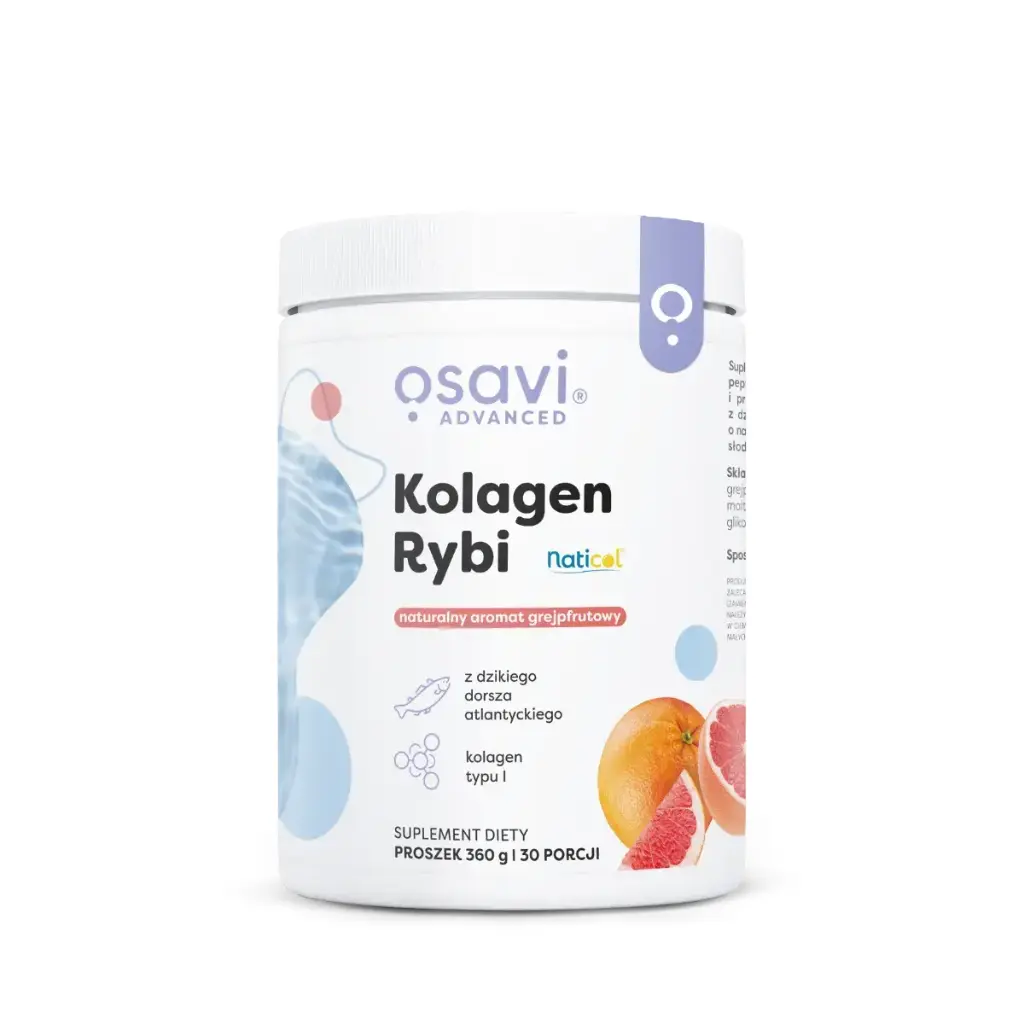 Osavi Kolagen Rybi z Dzikiego Dorsza (Grejpfrut) x 360g