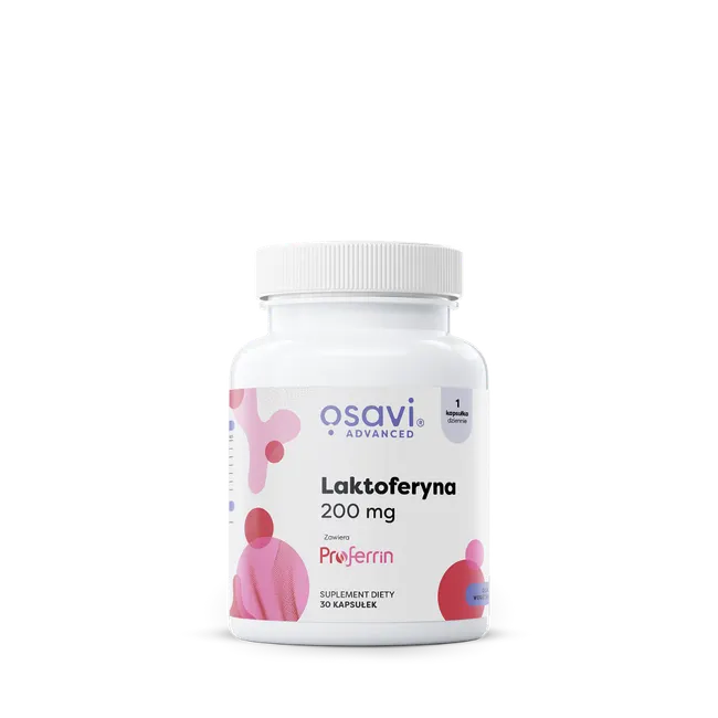 Osavi Laktoferyna 200mg x 30 kaps.