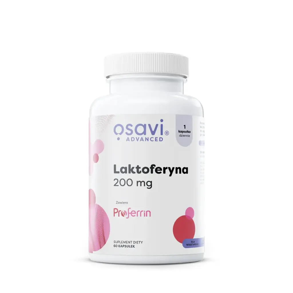 Osavi Laktoferyna 200mg x 60 kaps.